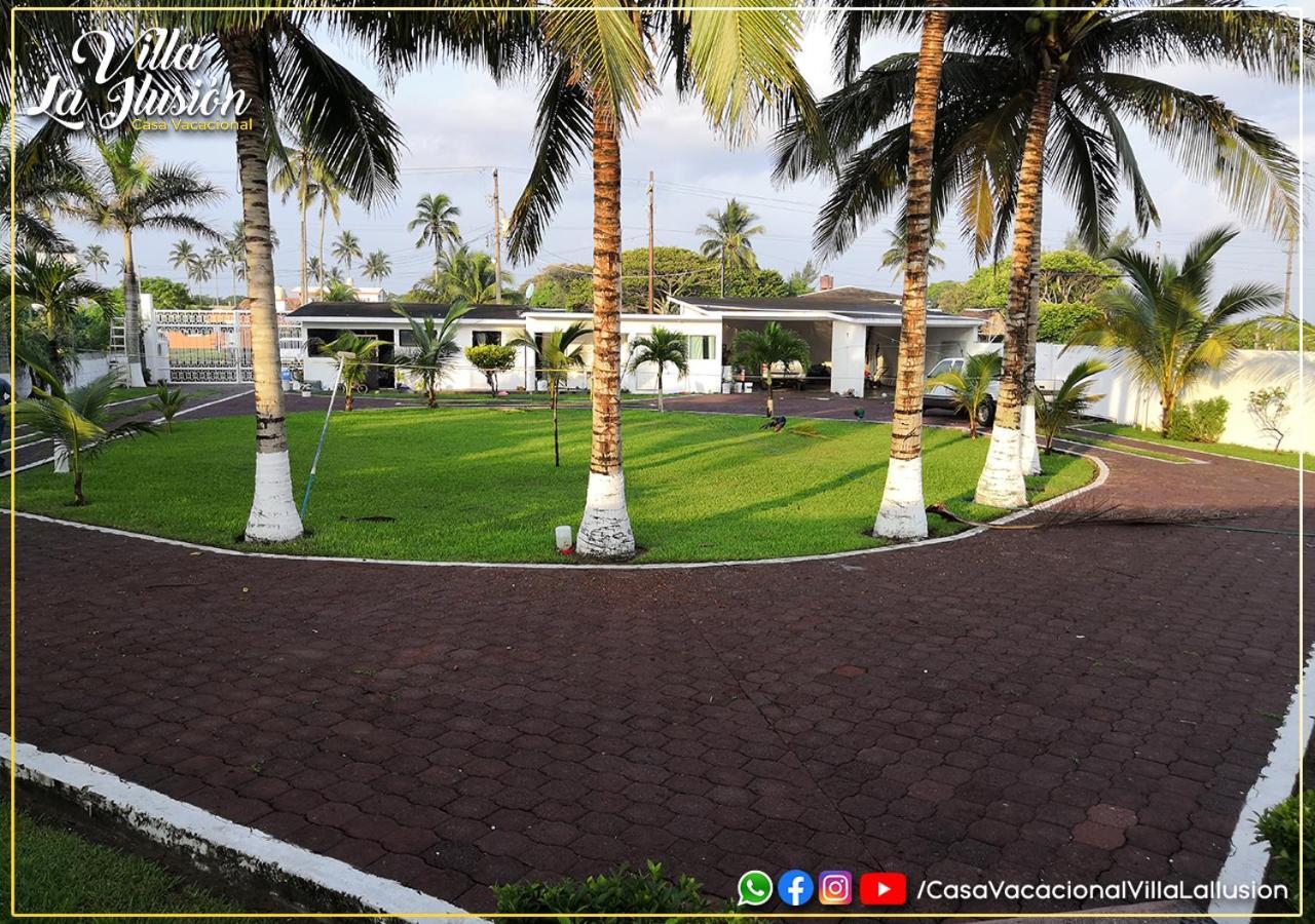 Villa La Ilusion Casa Vacacional Tecolutla Ngoại thất bức ảnh