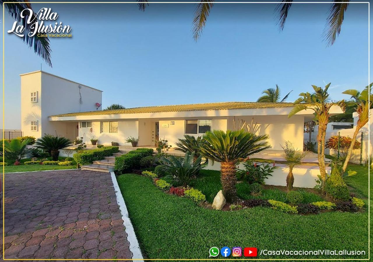 Villa La Ilusion Casa Vacacional Tecolutla Ngoại thất bức ảnh
